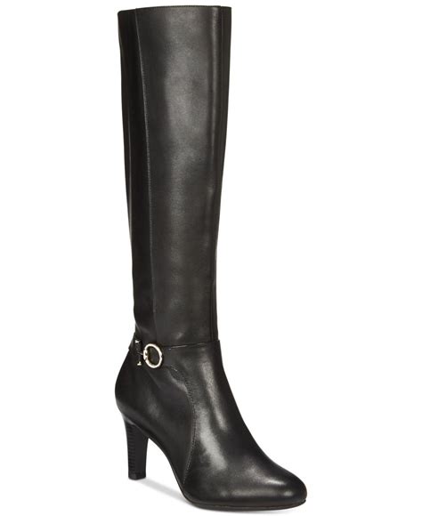 Get everything from ankle booties to tall boots. . Macys leather boots